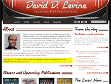 Tablet Screenshot of daviddlevine.com